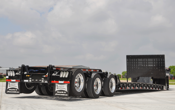 855 - Detachable, Landoll Trailers - Landoll